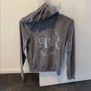 VS Pink Zip Up Hoodie